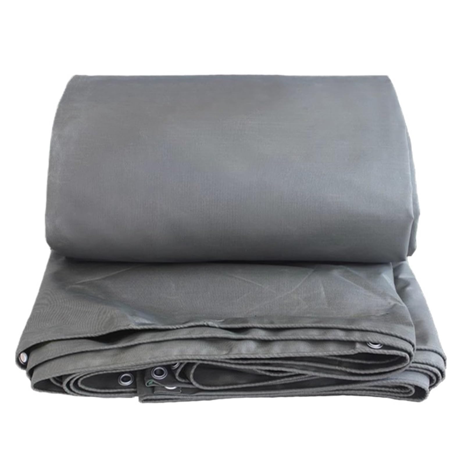 Grey Canvas Thickened Waterproof Cloth Sunshade Covering of Goods Pool Tent Canopy Roof Outdoor Shelter(2mx3m)