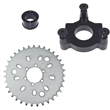 High-Performance 35T Sprocket Adapter Kit for 49cc 50cc 66cc 80cc 2 Stroke Motorized Bike