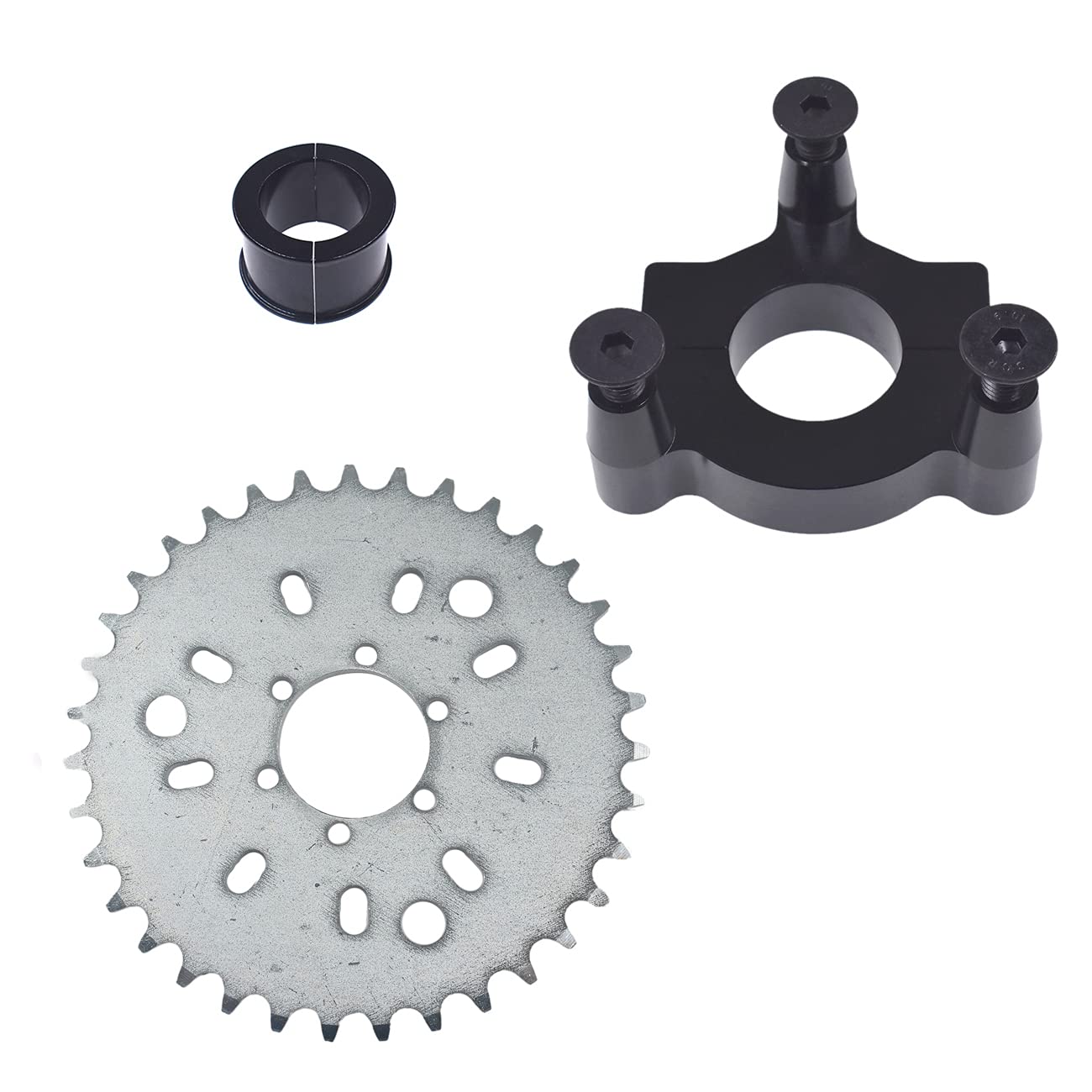 High-Performance 35T Sprocket Adapter Kit for 49cc 50cc 66cc 80cc 2 Stroke Motorized Bike