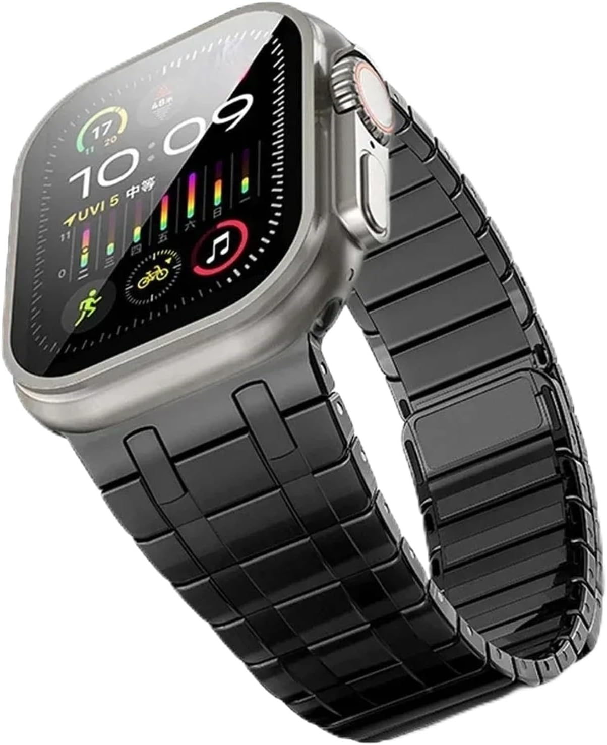 Magnetic Band for Watch Ultra 2 49mm 46mm 42mm 45mm 41mm 44mm 38 40mm Metal Stainless Steel Strap IWatch 10 9 8 7 6 SE 5 4
