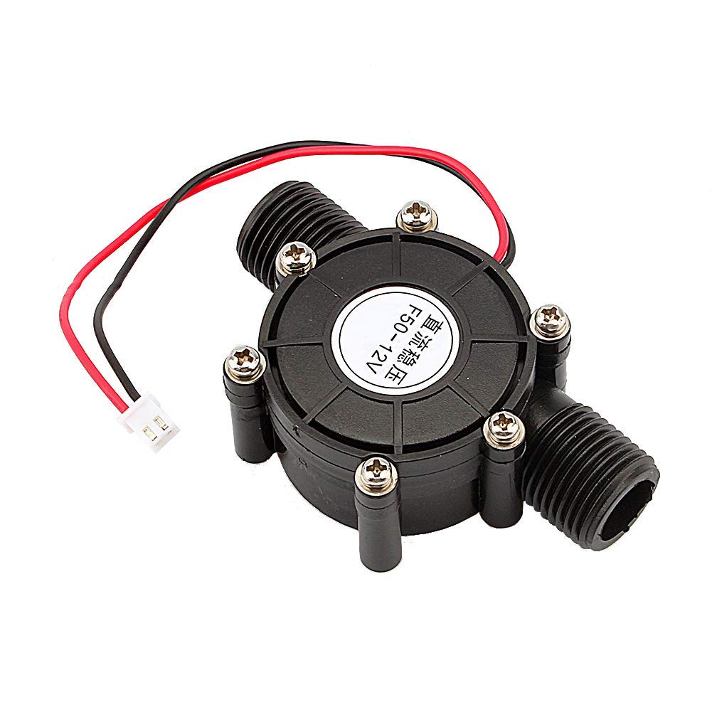 Générateur de Turbine à Eau DC Eau, DC 12V 10W -Turbine hydraulique Générateur d'eau Générateur de Turbine Hydroélectrique Outil de d'eau pour Tuyau D'arrosage de