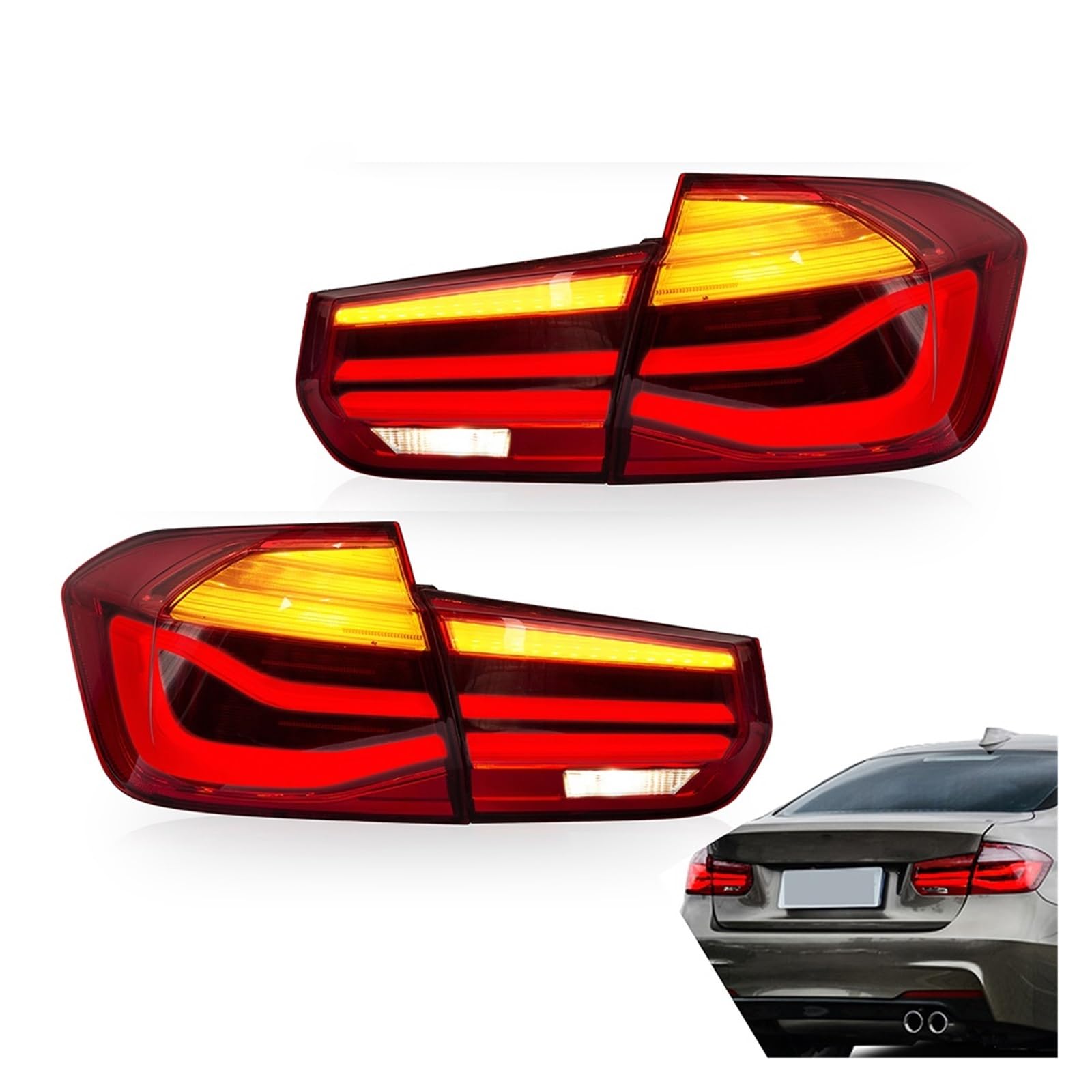 Ledテールライト　F30 BMW F30 3シリーズ セダン用 OLED テールライト 2種類有