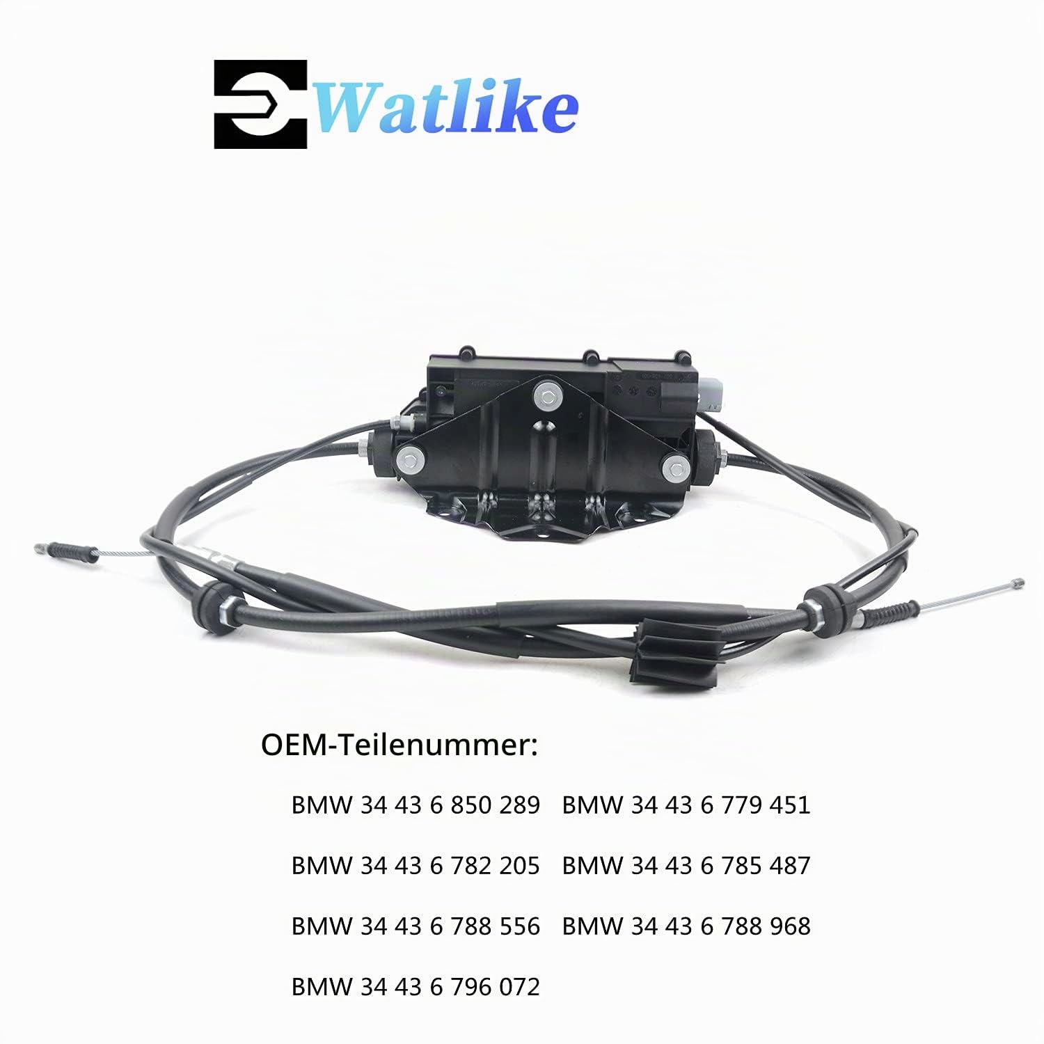 34436850289 Elektrische Feststellbremse Handbremse Stellantrieb Steuereinheit kompatibel mit 2007-2013 X5 E70 / 2008-2014 X6 E71 E72 34436782205