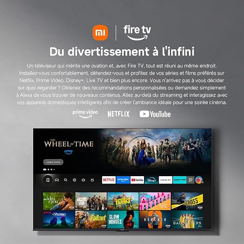 XIAOMI 32 inch F TV, HD, Smart TV, Contrôle Vocal Alexa, Dolby Audio, DTS Virtual:X, DTS-HD, AirPlay Compatible - 3