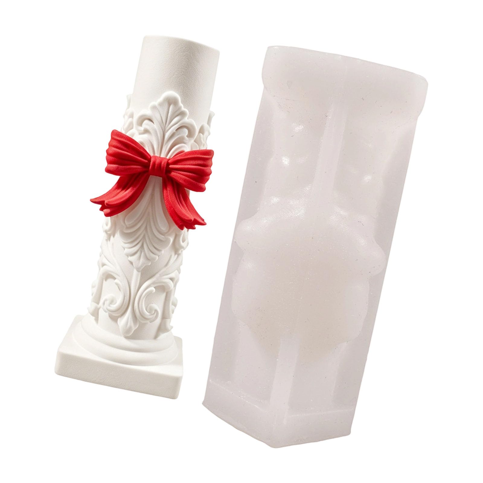 Tsophreniq Silicone Making with Bowknot Roman Pillar Design for Decorative