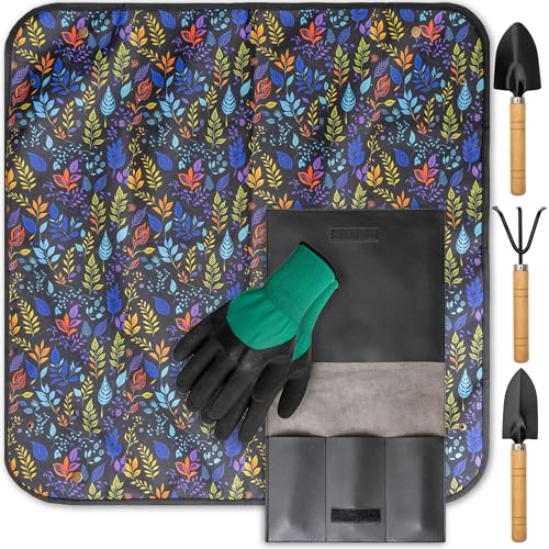 Set de Herramientas para Jardín con Tapete Impermeable de 28.7" miniatura 1