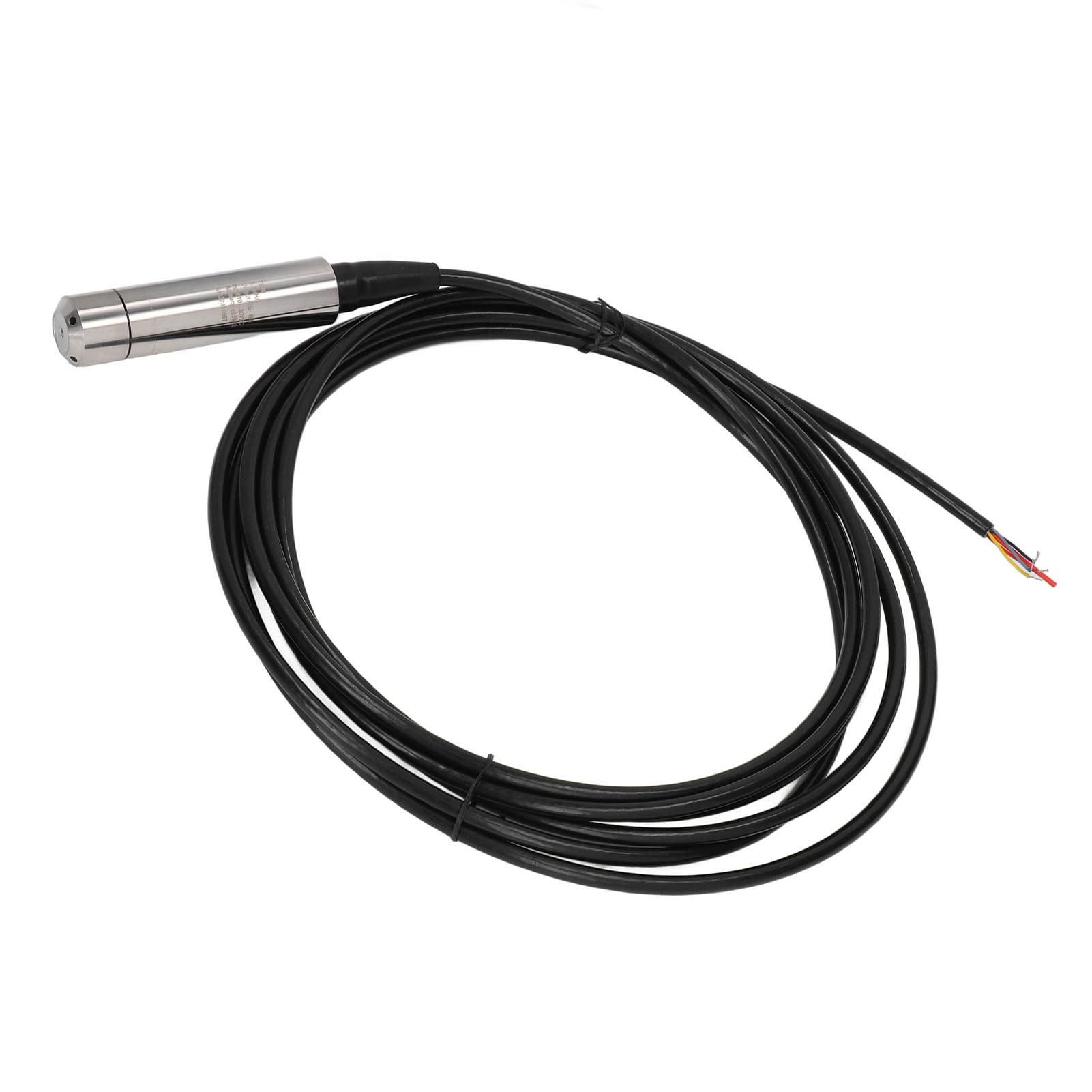 Sensor de Nivel de Agua, Sonda de Acero Inoxidable 10 30V DC Grado de Protección IP68 Transmisor de Nivel de Líquido con Línea de Salida M14 para Equipos Hidráulicos (Cable de 10 m 393,7 pulgadas