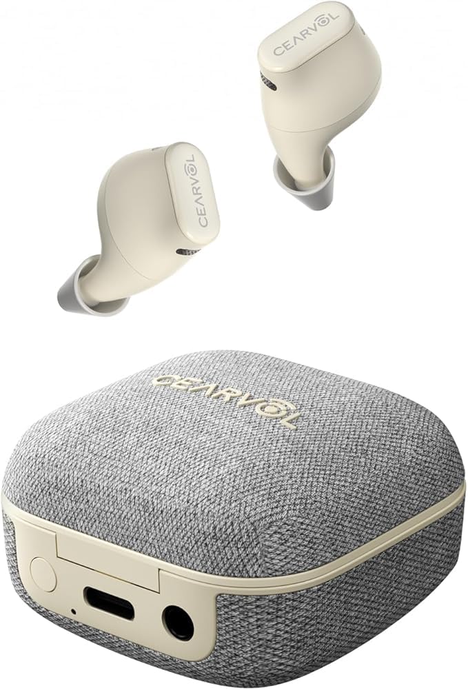 Wave Lite Amplificatore del Suono con App Control & AUX-IN, Potenziamento Vocale 40dB per Anziani, IA Riduzione Rumore, 3 Anni di Garanzia e Supporto, 8 Paia di Gommini