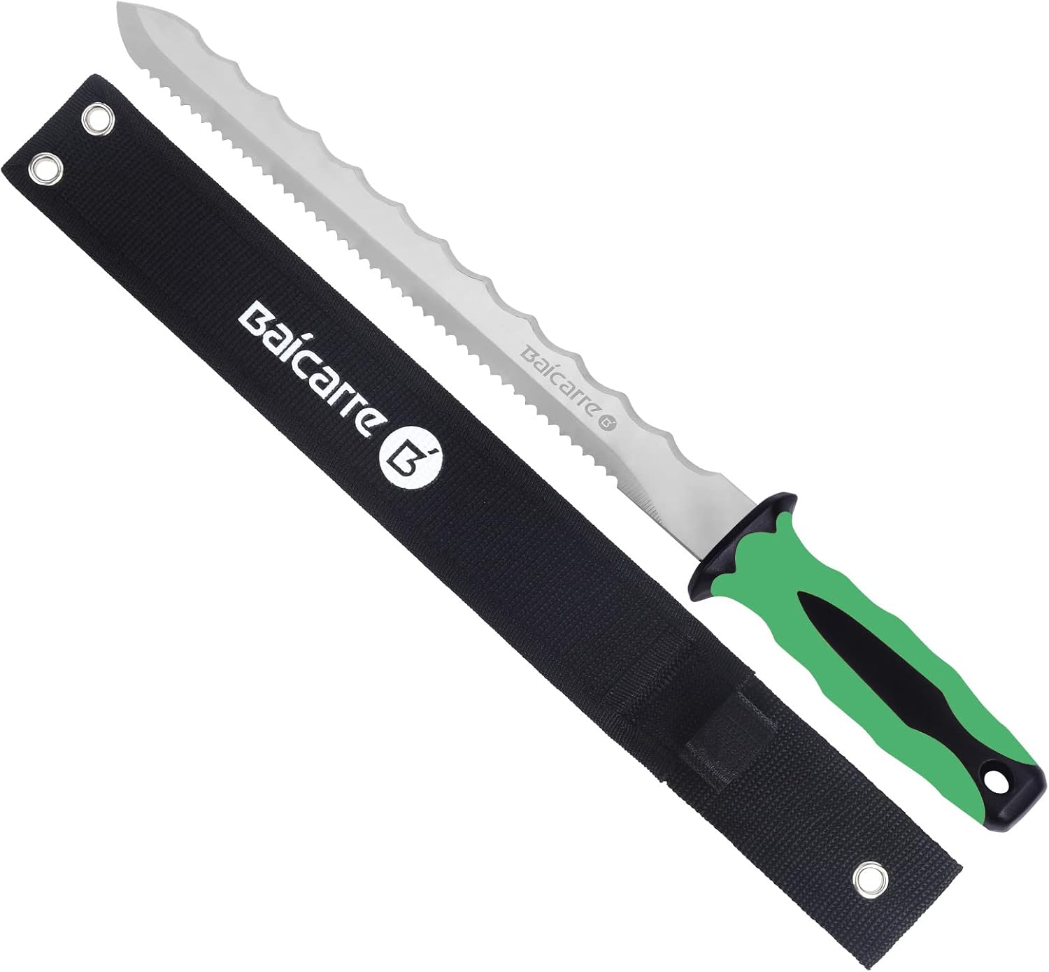 BaiCarre Stainless Steel Garden Knife with 11" Blade and