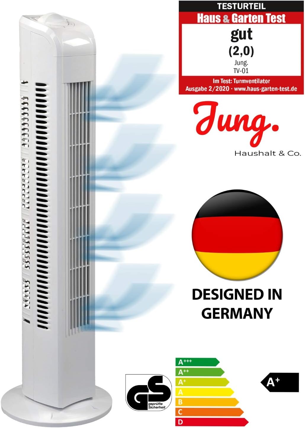 ventilatore da camera da letto per il rumore bianco