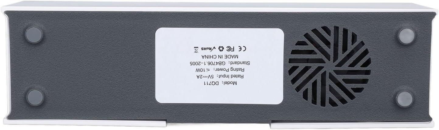 Do użytku domowego Dyfuzor olejków eterycznych, 150 ml zbiornik na wodę Timer odcinający zabezpieczenie przed awarią wody dyfuzor mgły zasilany przez USB do sypialni(Bianco)