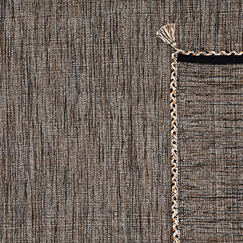 Tapete SAFAVIEH Montauk 2'3 x 4' Beige y Negro miniatura 1