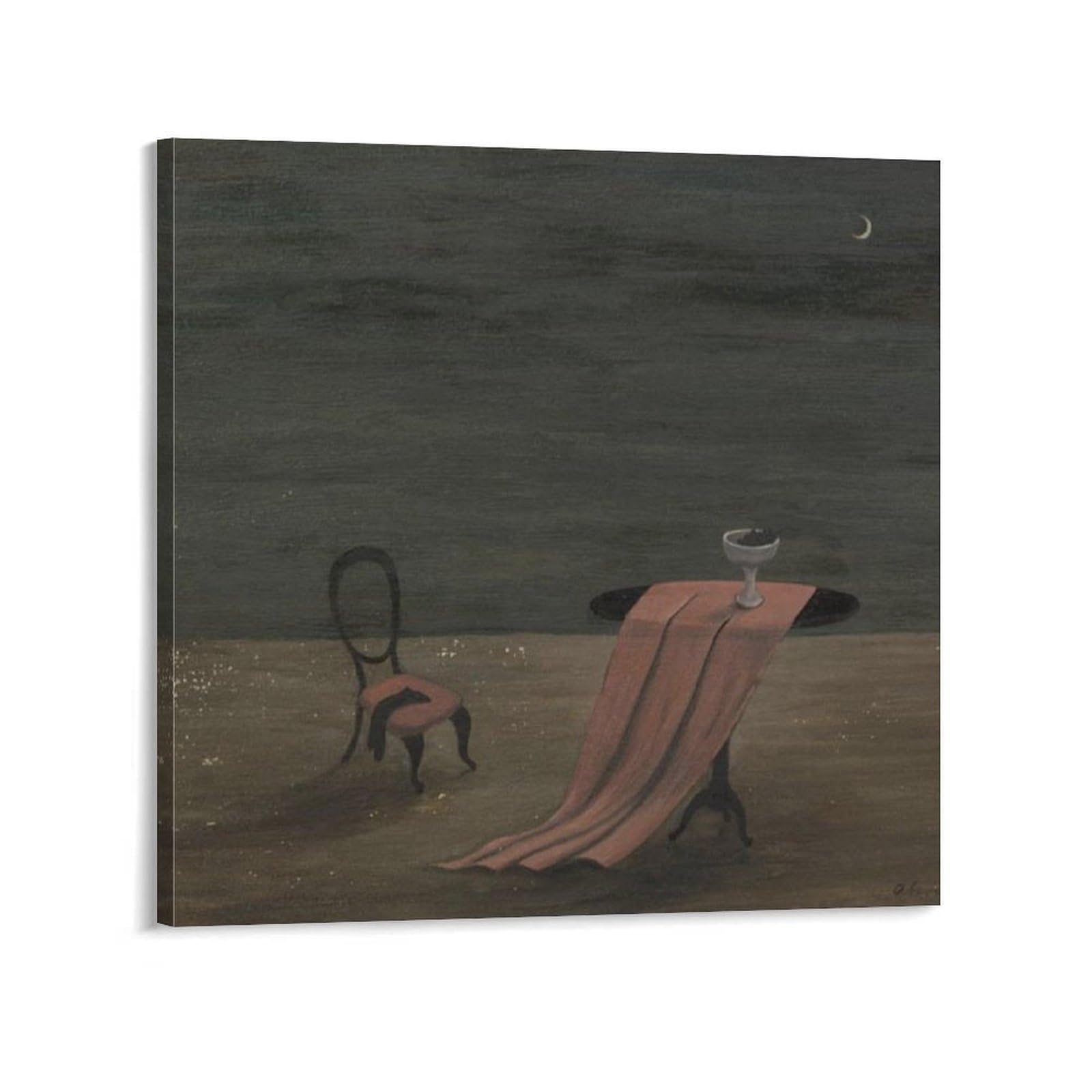 - Gertrude Abercrombie, (American, 1909-1977), The P Print Photo Art Painting Canvas Poster Home Decorative Bedroom Modern Decor Posters Gifts 20x20inch(50x50cm)