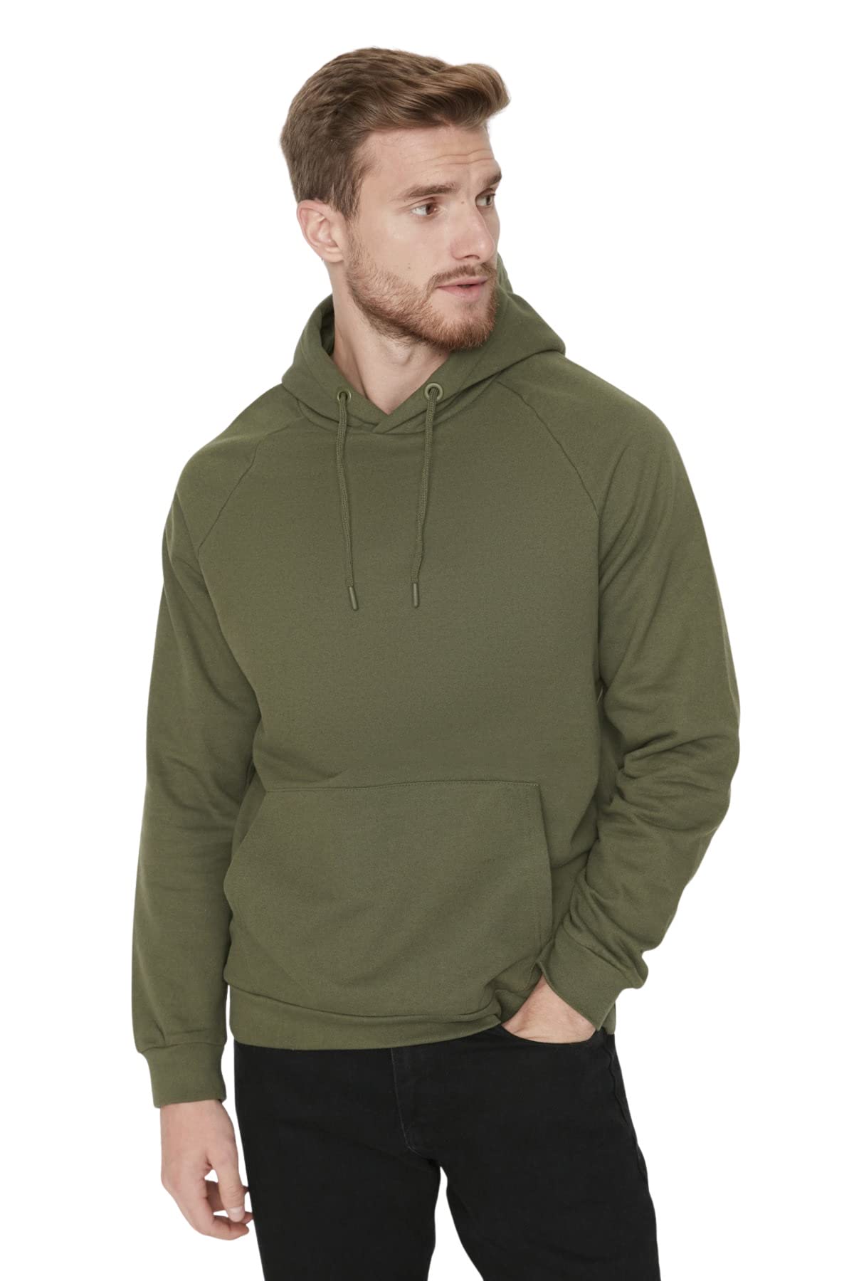 Trendyol Bluza sportowa Mężczyźni Trendyol Męskie Proste Długie Rękawy, Regularne Bluzy
