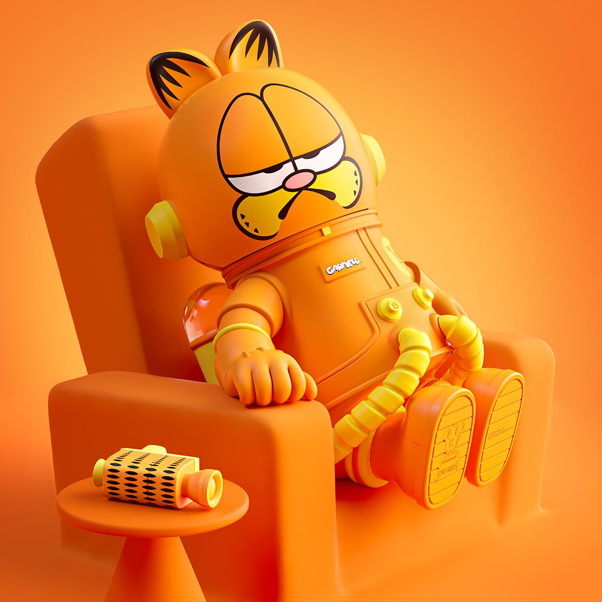 Amazon.co.jp: POP MART MEGA コレクション 400% SPACE MOLLY Garfield 