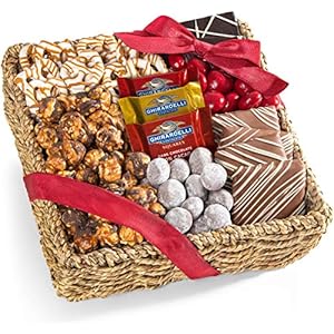Chocolate Nuts and Crunch Gift Basket