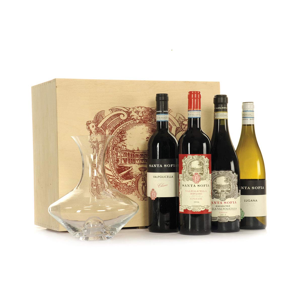 Collection S. Sofia 4 Bottiglie e un Decanter