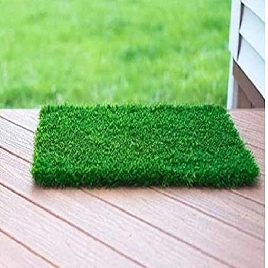 F2L 35mm Artificial Grass Mat for Balcony Green Lawn Floor Carpet for