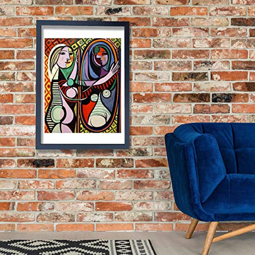 Impression Picasso Girl Before Mirror grand format affiche cubisme decoration murale - 3