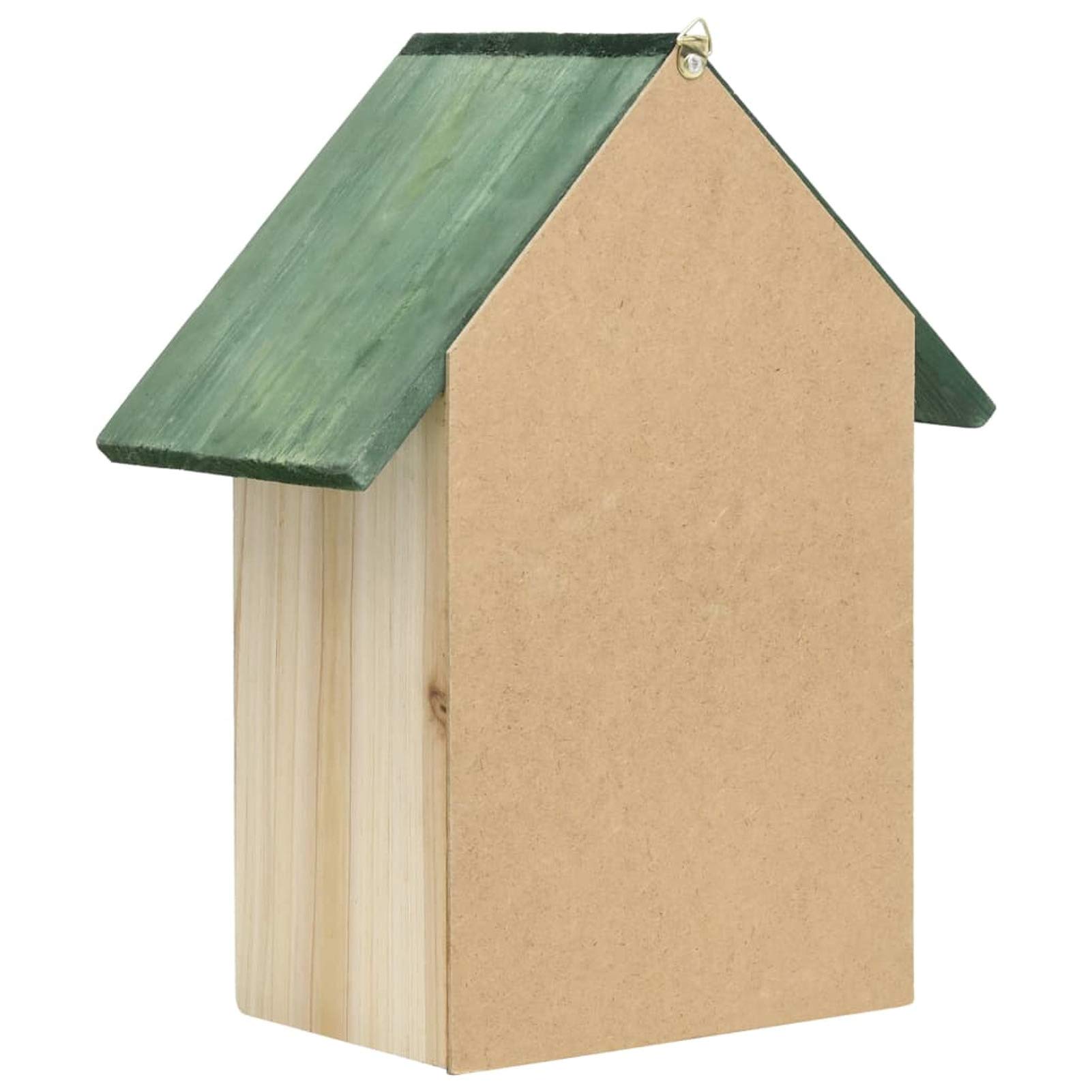 Casette per Insetti 2 pz 23x14x29 cm in Legno Massello di Abete,Hotel per Insetti,in Legno,Naturale,per api Selvatiche,Coccinelle,Mosche,Farfalle,bombi,Insetti Volanti,apiari