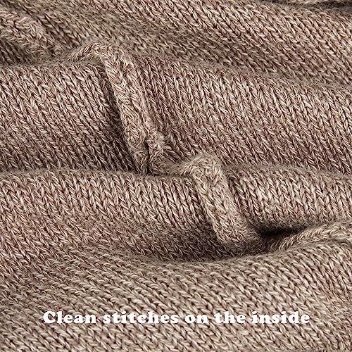 Image of BOBOYOYO Boys Sweaters 100% Cotton Cable Knit Kids Sweater Striped Pullover