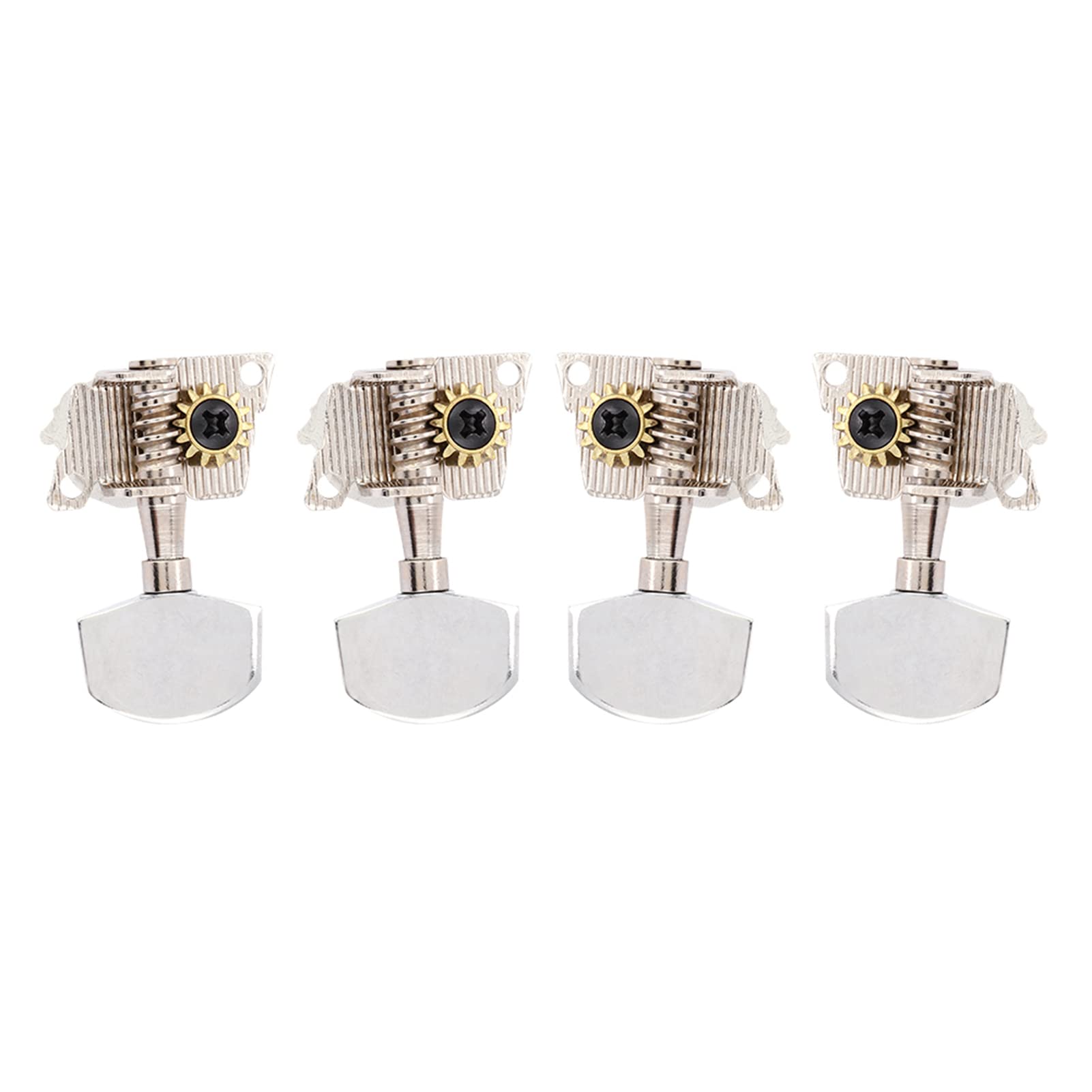 2L2R Silver Classica U Tuning Pegs Machine Heads U DIY Parts Tuning PegClassical PegTuning the Strings Ukulele