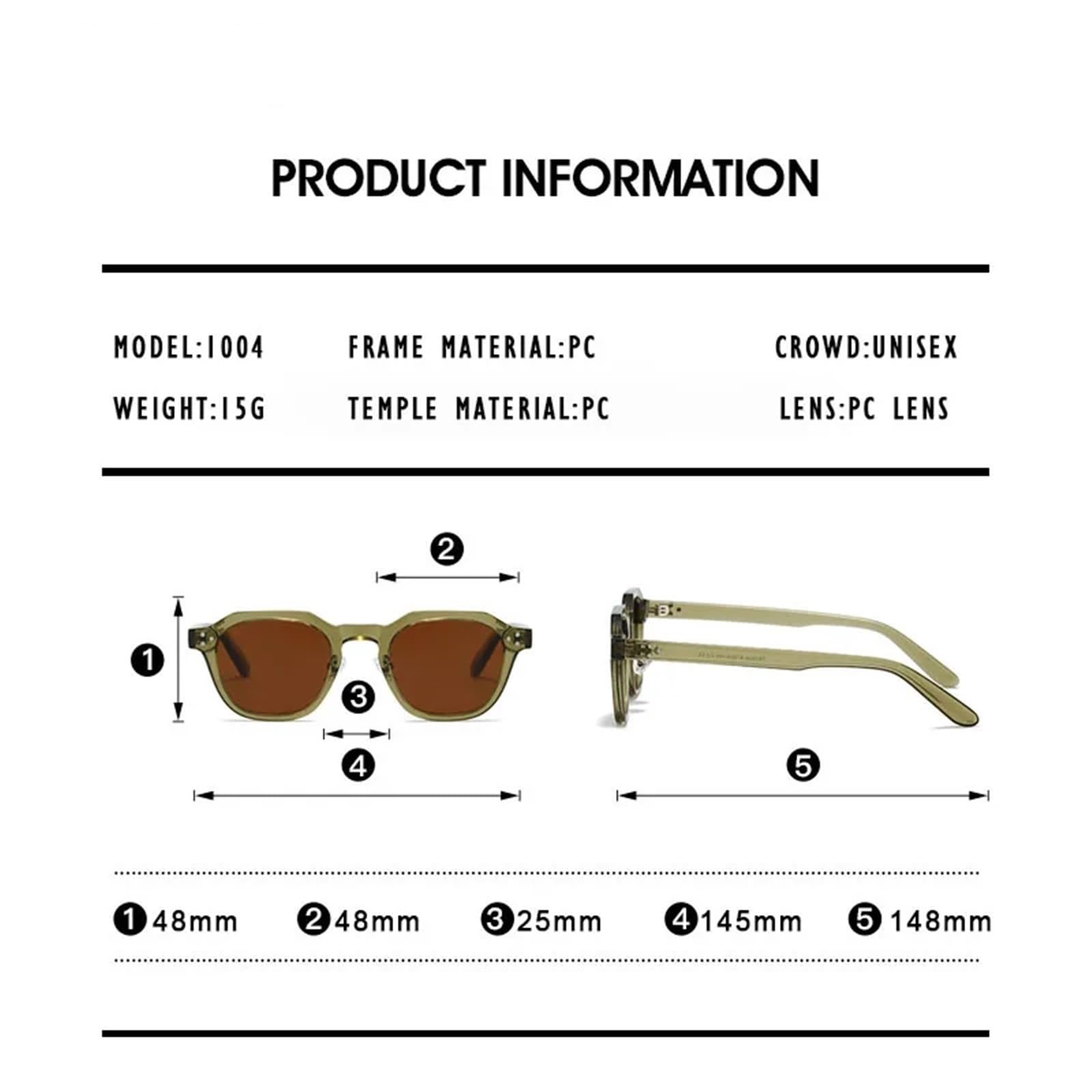 Sonnenbrille Herren Retro Brille Für Herren