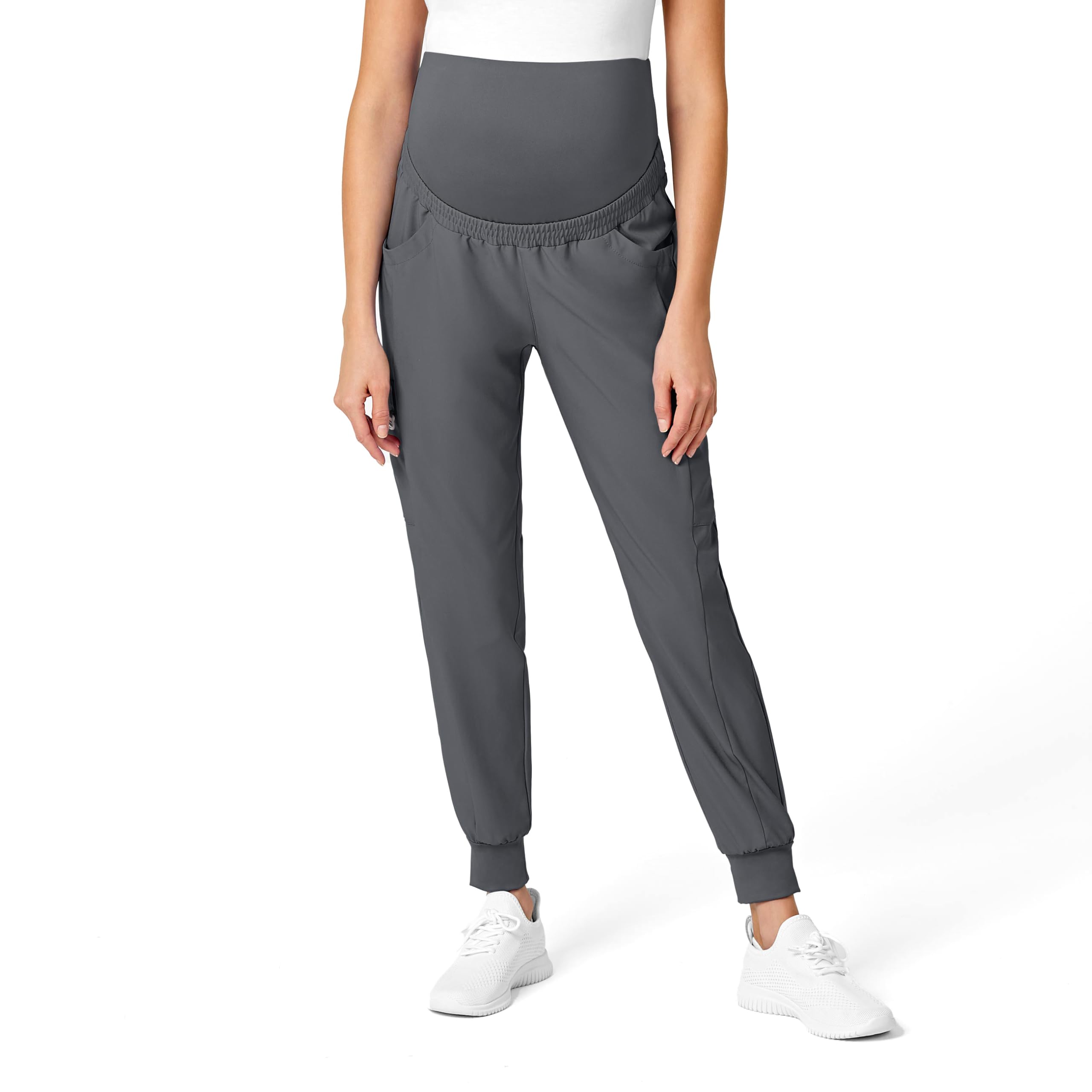 Wink W123 Women's Maternity Jogger Scrub Pant with 7 Pockets