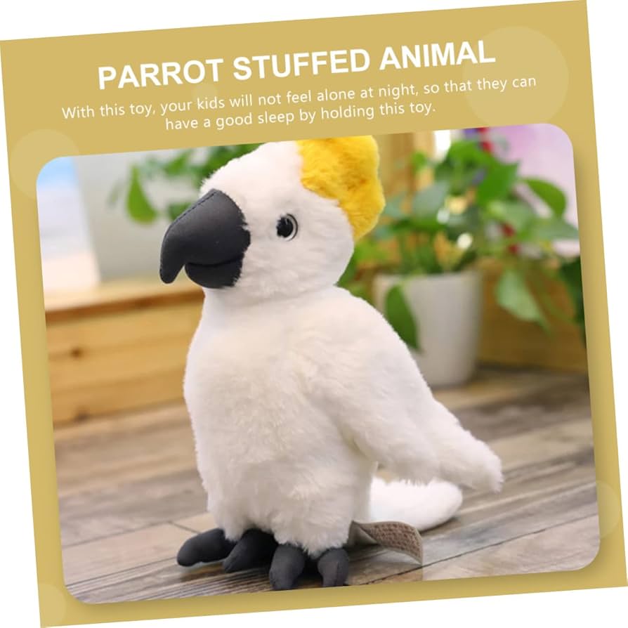 昭和レトロ　ヴィンテージ  ルリコンゴウインコ＆オウム　ぬいぐるみ　中古品 昭和レトロ ヴィンテージ ルリコンゴウインコ＆オウム
