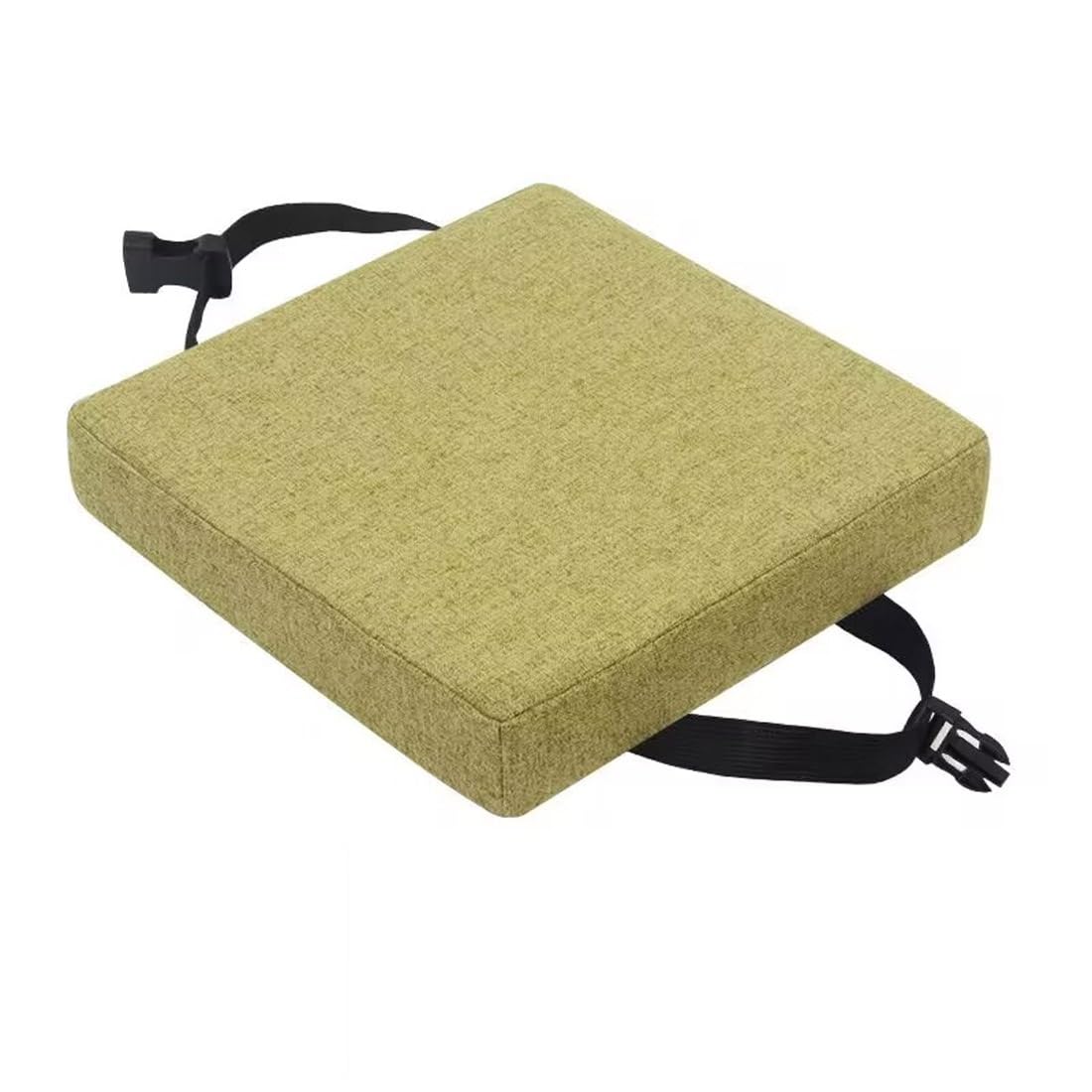 MCNDSI Square Seat Cushion With Ties 12/14/18 Inches, Non-Slip Bar Stool Cushion Square Seat Cushion With Machine Washable Cover(Color:9#,Size:25x25x8cm)