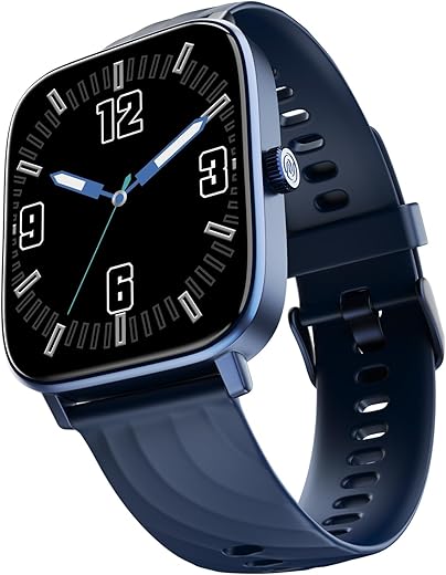 Noise Quad Call 1.81″ Display, Bluetooth Calling Smart Watch, AI Voice Assistance, 160+Hrs Battery Life, Metallic Build, in-Built Games, 100 Sports…