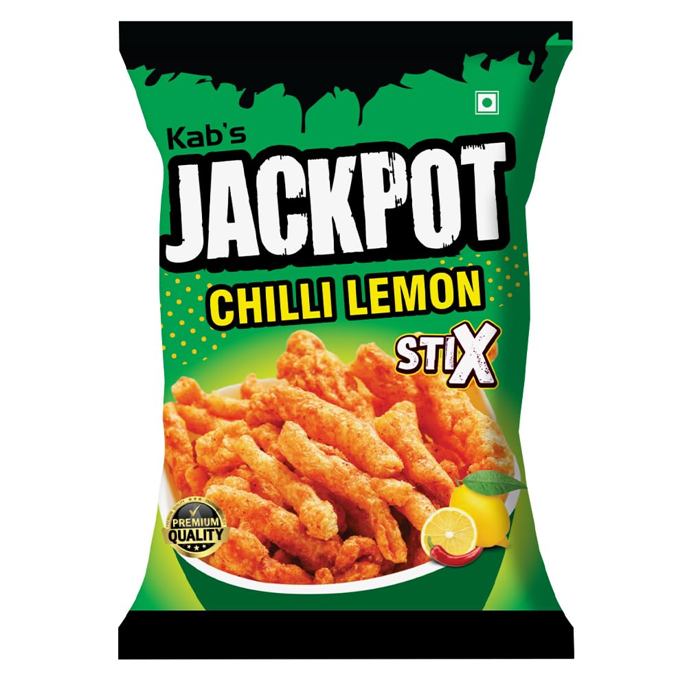 Kab's Jackpot Chilli Lemon Stix 80g