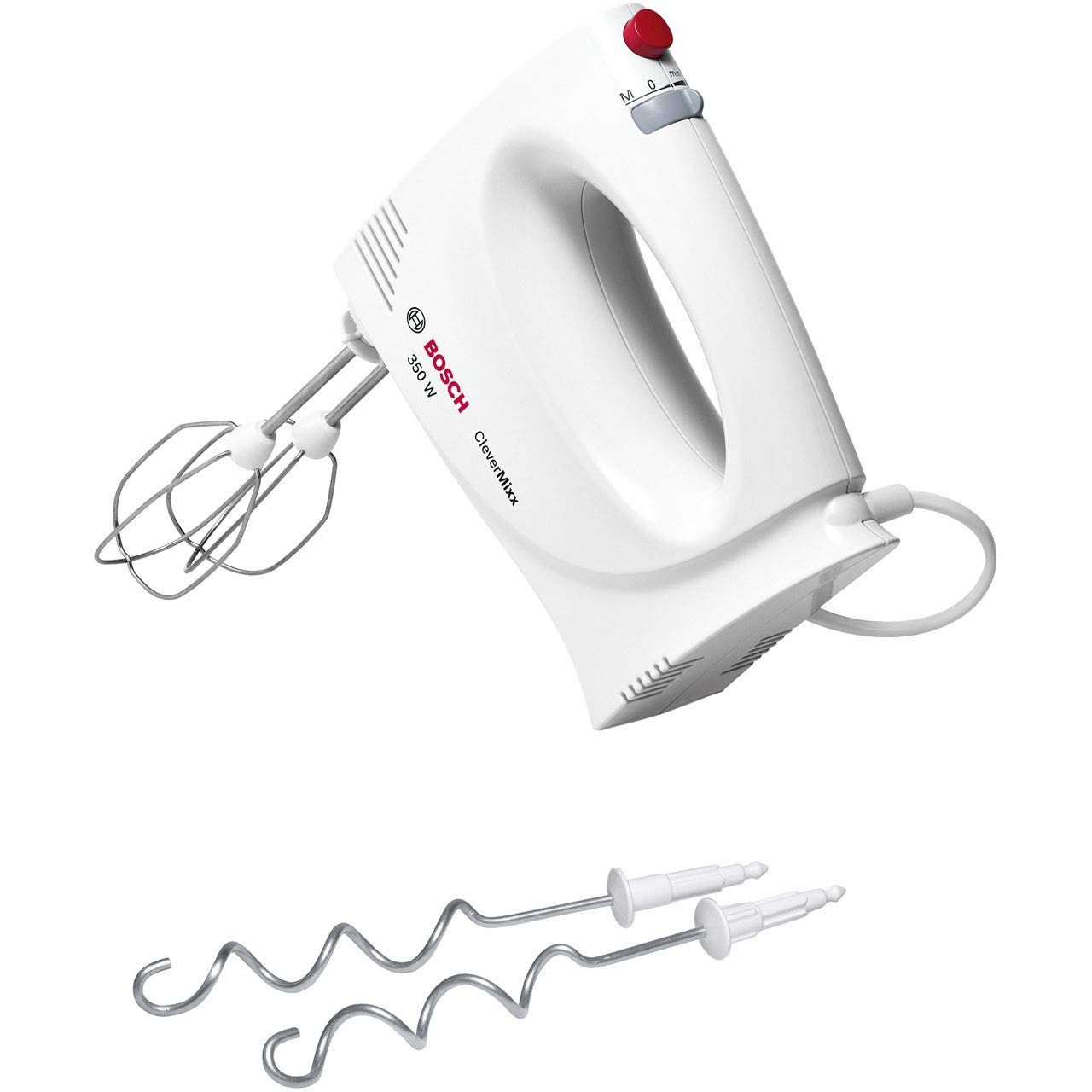 Bosch CleverMixx MFQ3030GB Hand Mixer, 350 W - White