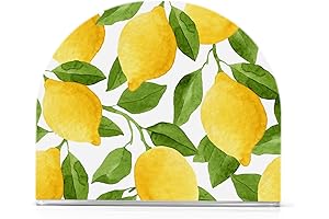Lemon Acrylic Napkin Holders for Table Top "Accentuate Table Glamour"