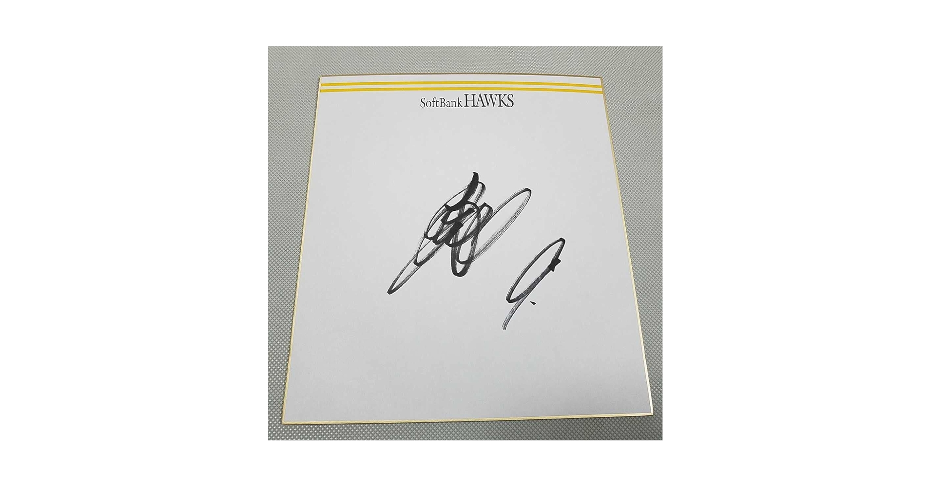 三井ゴールデングラブ　サイン色紙　柳田選手、陽選手 Yahoo!オークション - 福岡ソフトバンクホークス 2021年