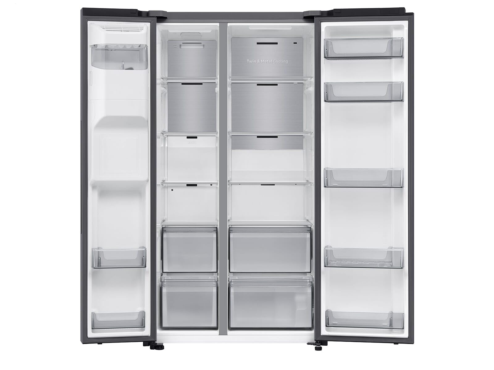 SAMSUNG Frigorífico Americano RS70F66KCTEF 634L Acero Inoxidable