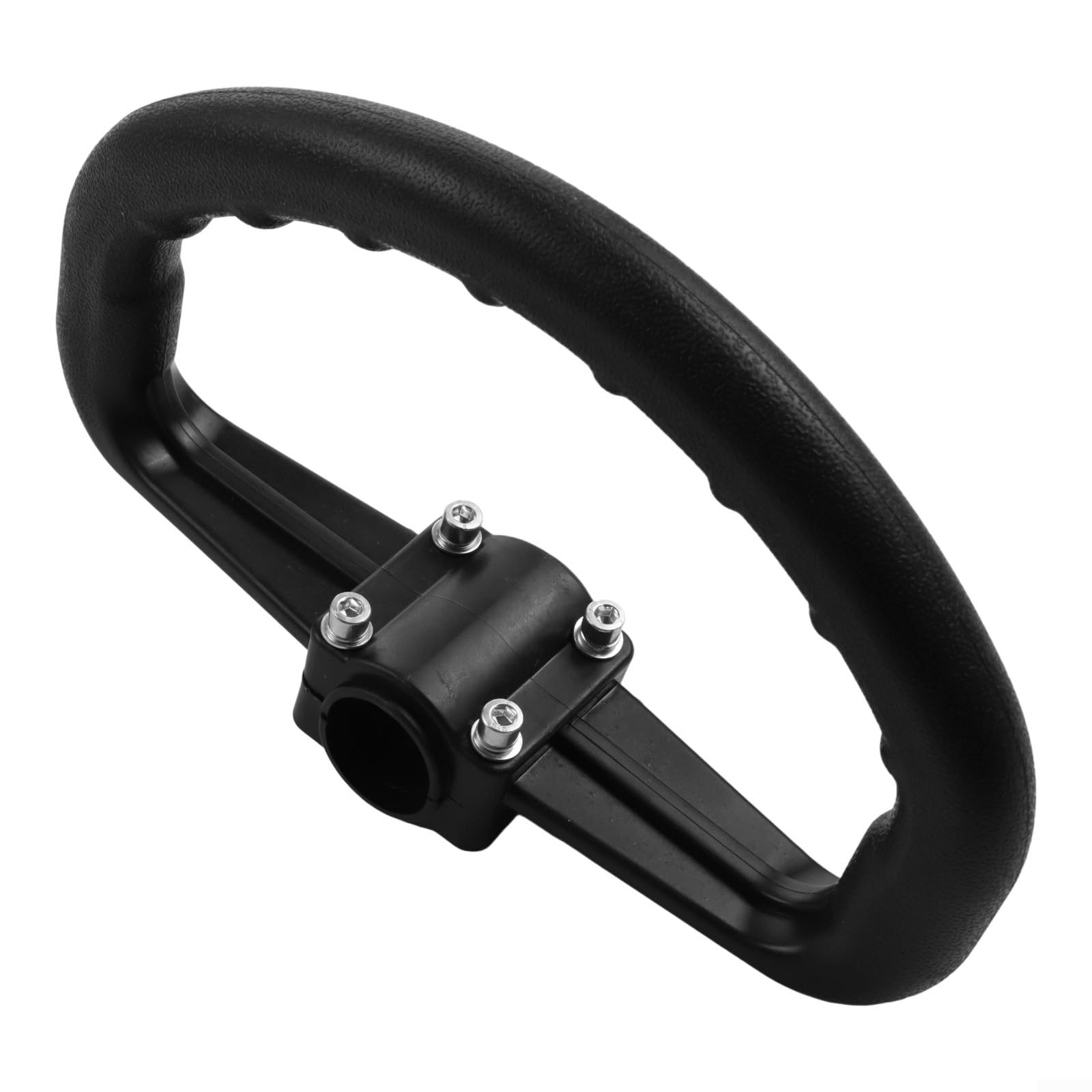 Kit di montaggio per maniglia per decespugliatore, per prato da giardino, pezzo di ricambio ergonomico in metallo PP per decespugliatori laterali e tosaerba a zaino