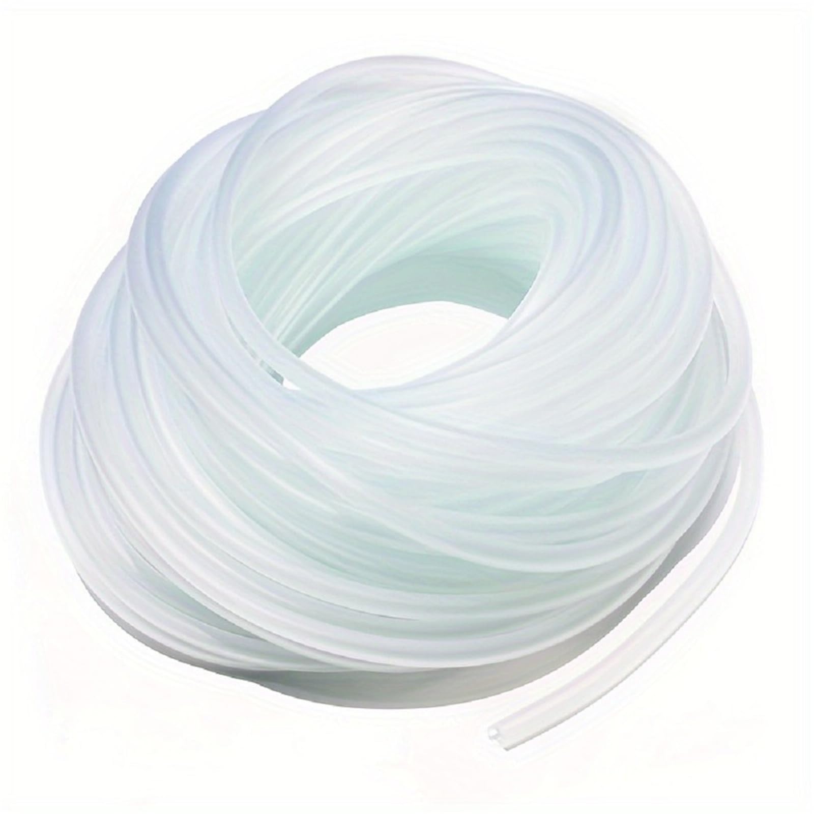 Rubber Tubing PVC Aquarium Oxygen Pump Hose, Air Bubble Stone, Fish Tank, Pond Tube, Food Grade Material, 4 * 6mm, 1m, 3M, 5m, 10m Hose(5m)