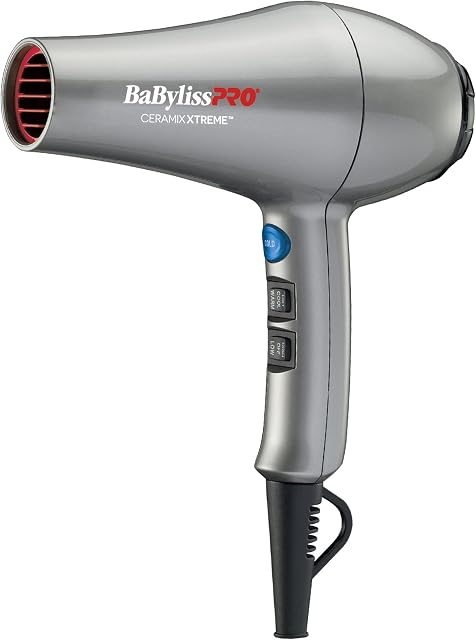 BaBylissPRO Ceramix Xtreme Ionic and Ceramic Hairdryer,1 Count