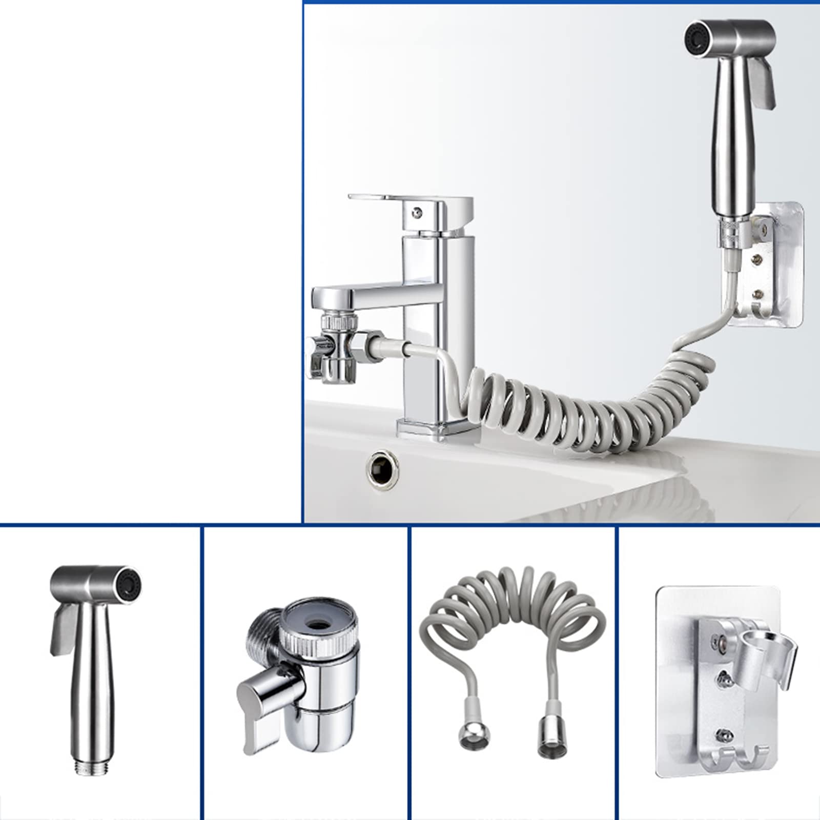 Amazon.com: NOVOCE Hand held Shower Head tub Attachment for Faucet