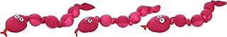 Flamingo Snala Snake Emoji Dog Toy - Pink - 70 cm | Buoyant, Durable & Fun! product image
