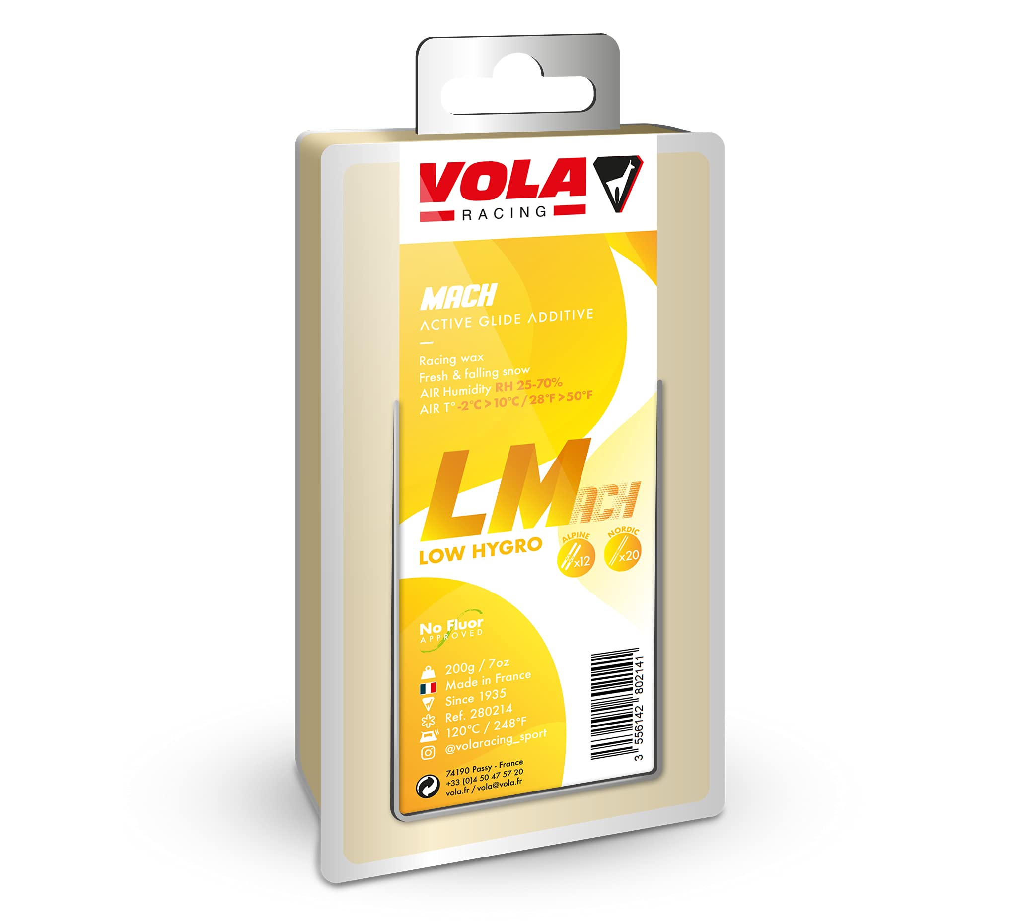 Vola Amarillo LMach-200 g Adultos Unisex N.a