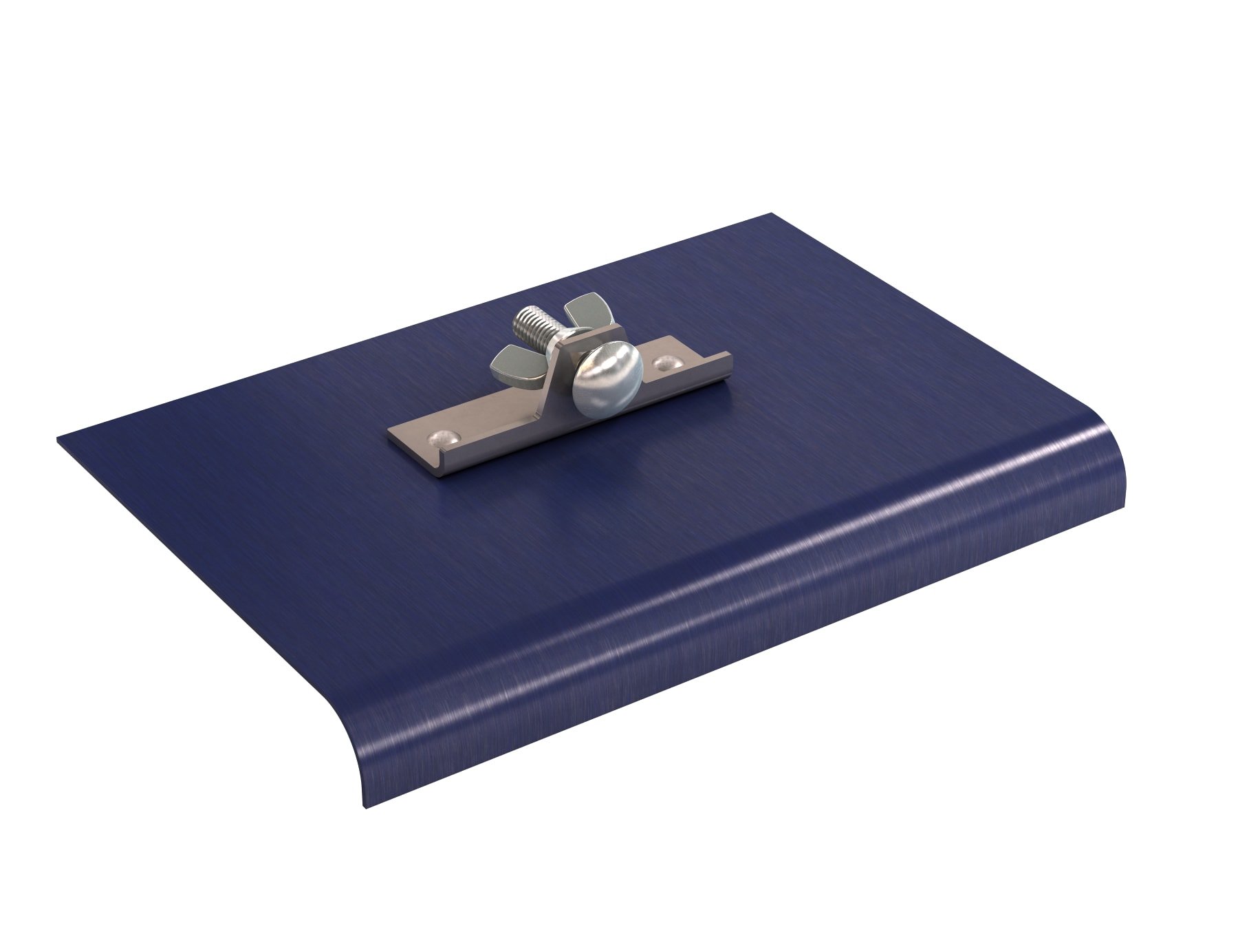Bon Tool 22-748 Blue Steel Walking Edger, 9-inch x 6-inch, 3/4-inch Radius, 7/8-inch Depth