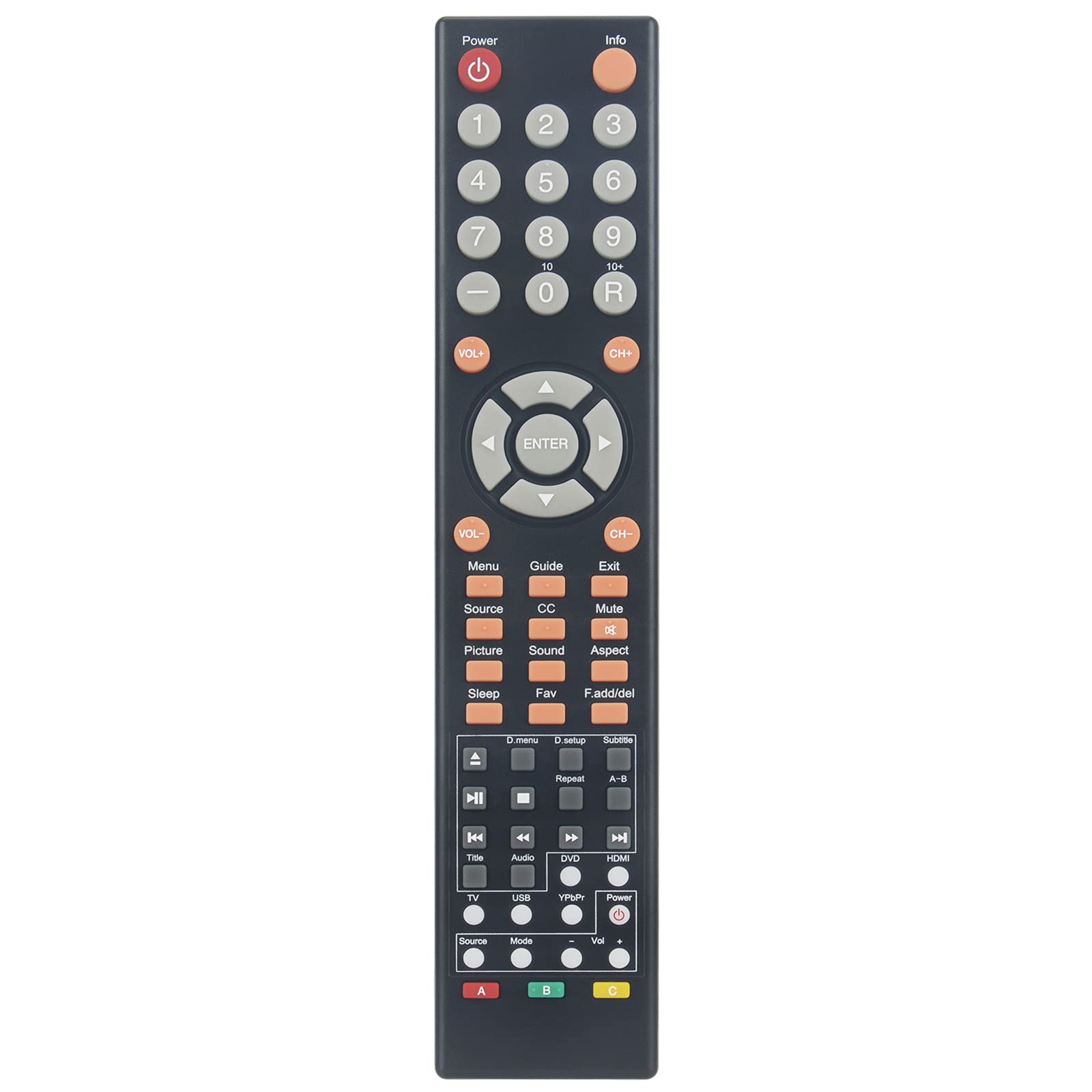 Sceptre X42 Original TV Remote Control - 