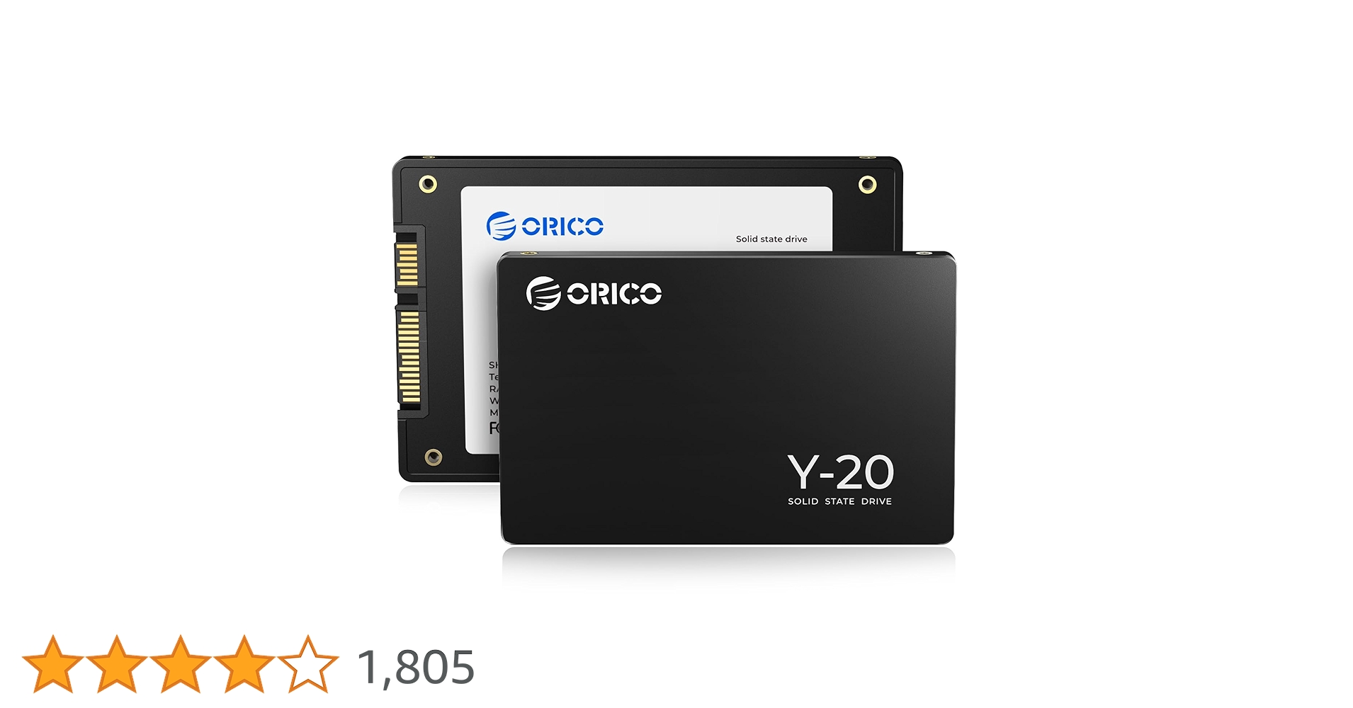 Amazon | ORICO Y20 1TB 内蔵型SSD 2.5インチ 7mm 3D NAND採用 SATAIII