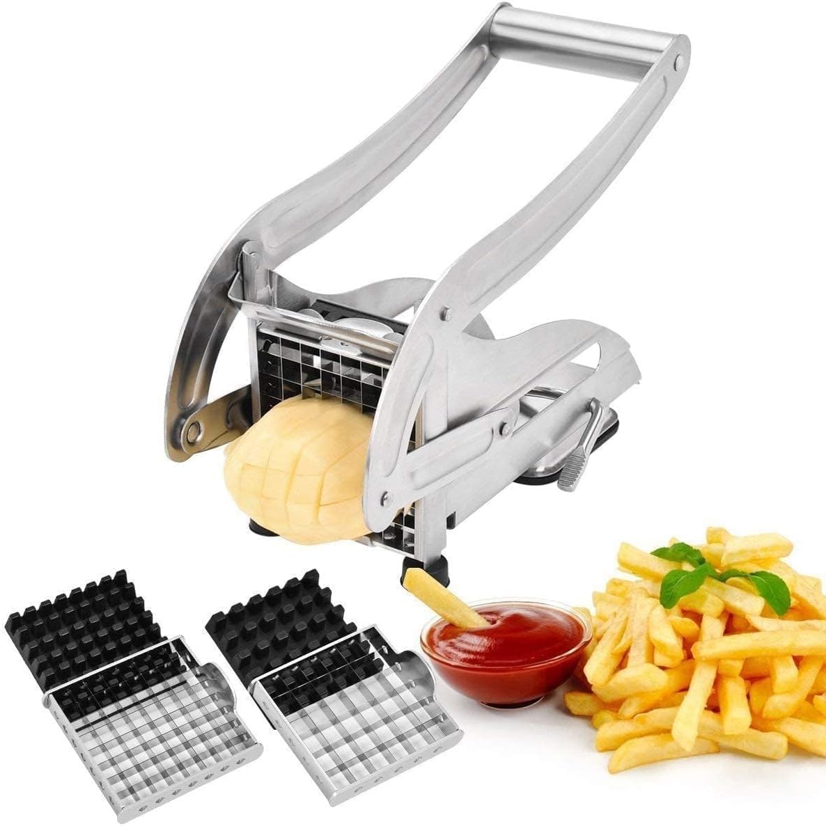 See full amazon price history chart for Istara Stainless Steel Potato Chipser French Fries Maker Chips Maker Manual Handy Potato Chips Cutter Potato Slicer Tool Snack Finger Vegetable Slicer Machine Istara Stainless Steel Potato Chipser French Fries Maker Chips Maker Manual Handy Potato Chips Cutter Potato Slicer Tool Snack Finger Vegetable Slicer Machine (B0CXXLLKB1) Amazon Price History, Amazon Price Tracker