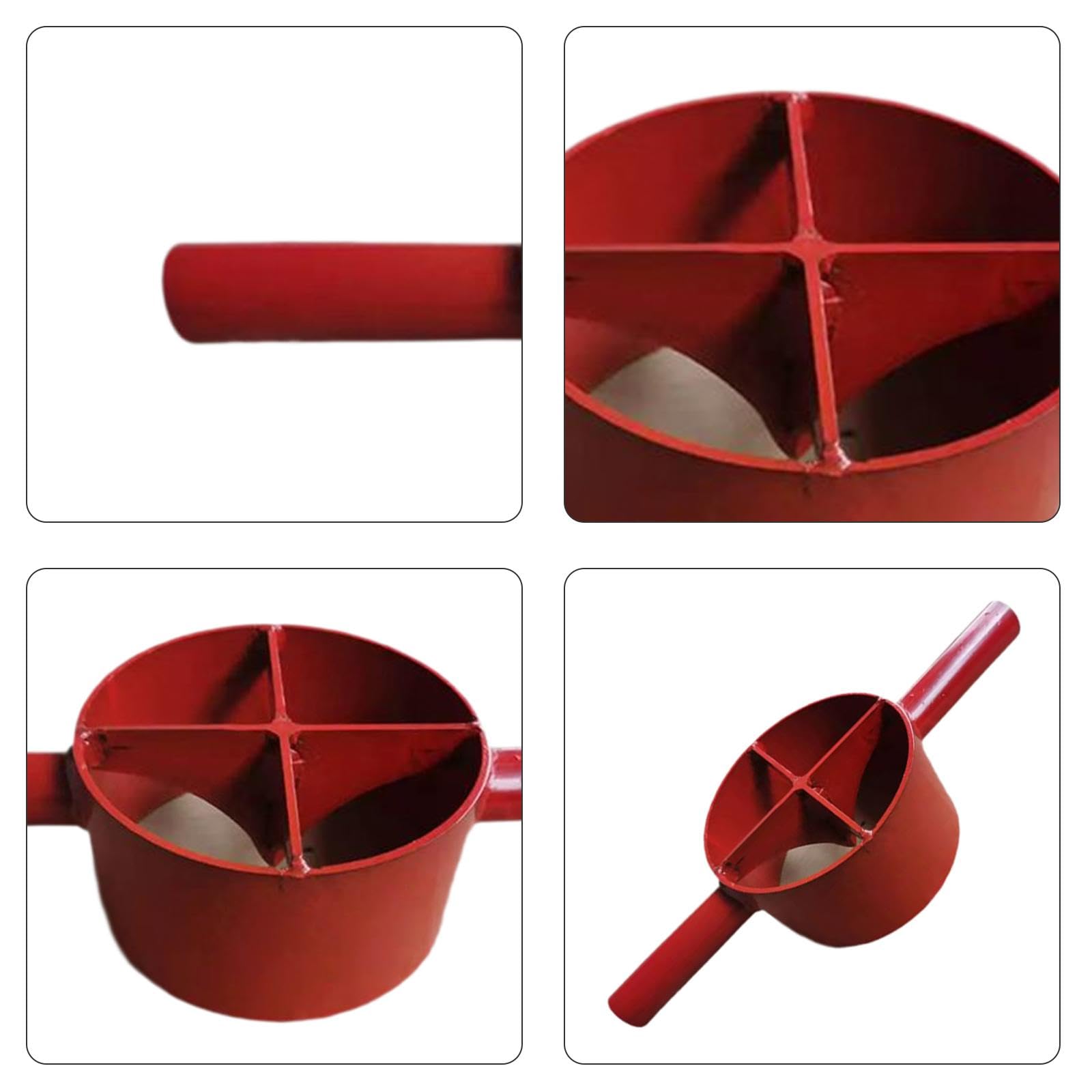 Fendeur à Bambou Manuel en Acier, Outil de Fendage pour Bambou, Sépareur Pratique et Léger, Léger Solide pour Bricolage Maison et Le Jardin, 4 Couteaux