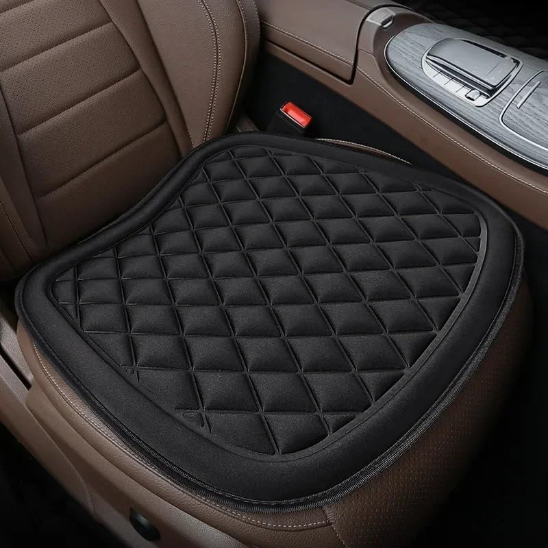 Coussin de siège voiture contre le mal de dos en voyage housse noire