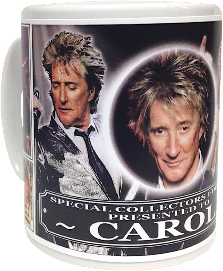 Rod Stewart Personalised Icon Mug Gift