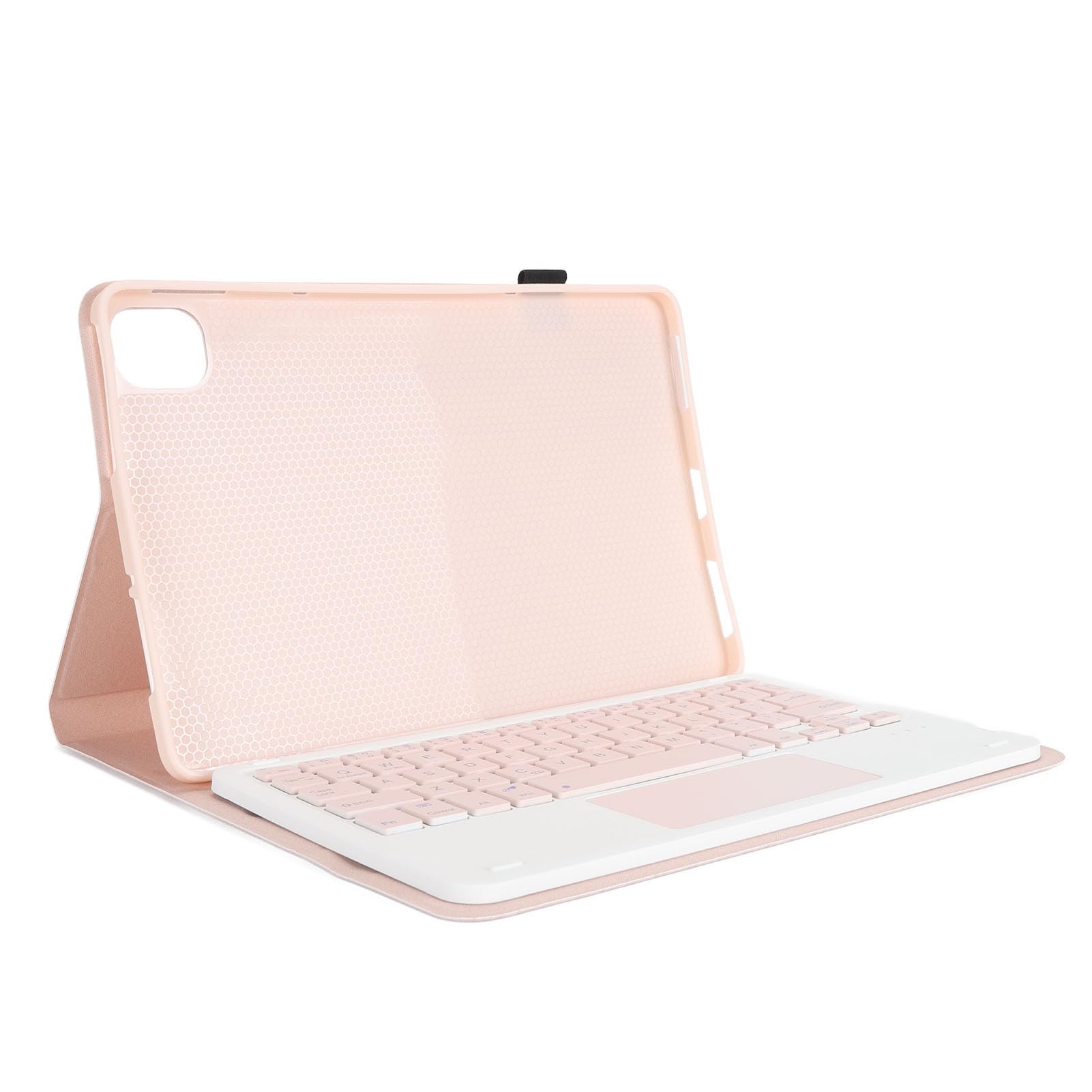 POENVFPO Mi Pad 5 Pro 11in Tablet Keyboard Light Keyboard Detachable for an Effective Entry on the Work Business Travel Work Home, Black (Pink)